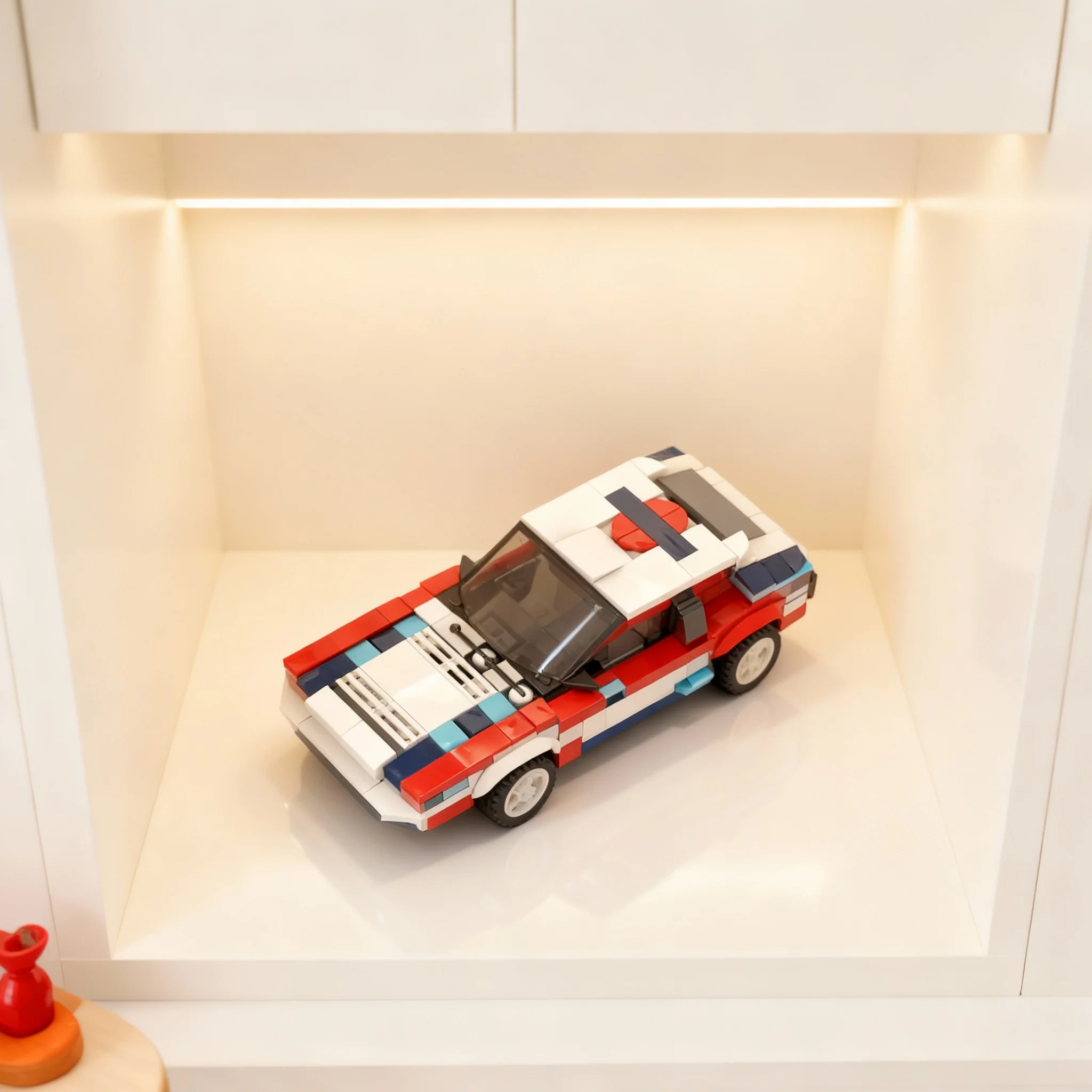 

383pcs MOC Lanciased Delta Lakes Rally FINLAND City Champions Model Building Blocks Construction Toy Festival Gifts Brick