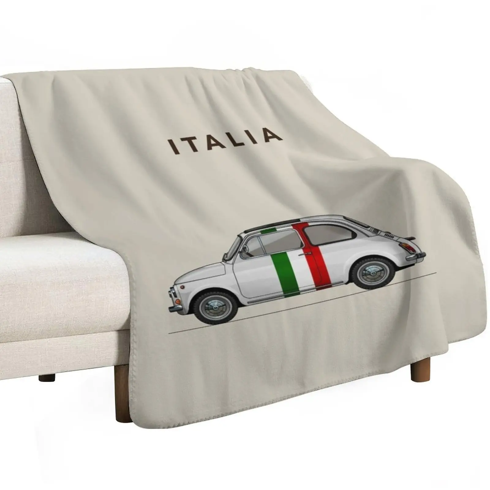 FIAT Italia Throw Blanket Summer warm winter Moving for winter Summer Beddings valentine gift ideas Blankets
