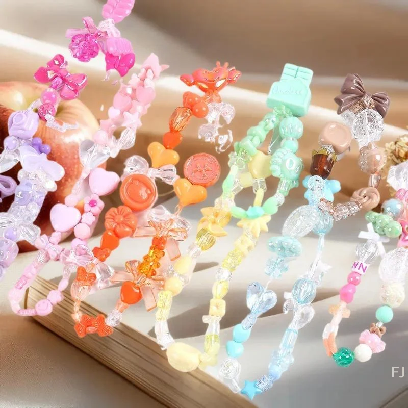 

[YU]20/100g/pack Mixed Style Mixed Color Acrylic Loose Beads For Jewelry Making Supplies DIY Handmade Accessory