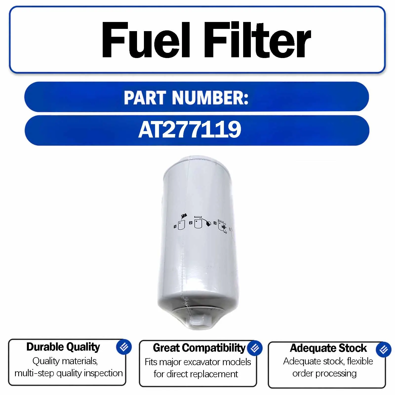 Oil Filter CJ-6159X For Deutz D934S Industrial Engines