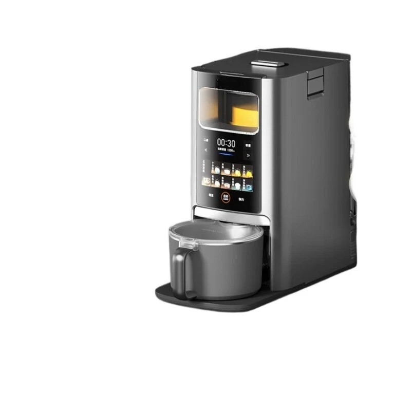

Hand-free household automatic frequency conversion wall-breaking cooking robot
