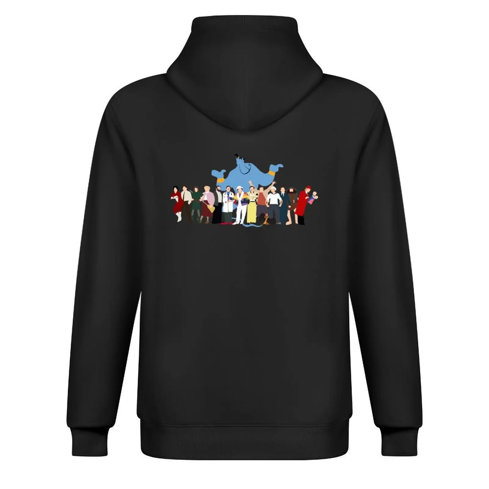 NO BACKGROUND Even More Minimalist Robin Williams Character Tribute Hoodie anime clothing fashion men graphic hoodies