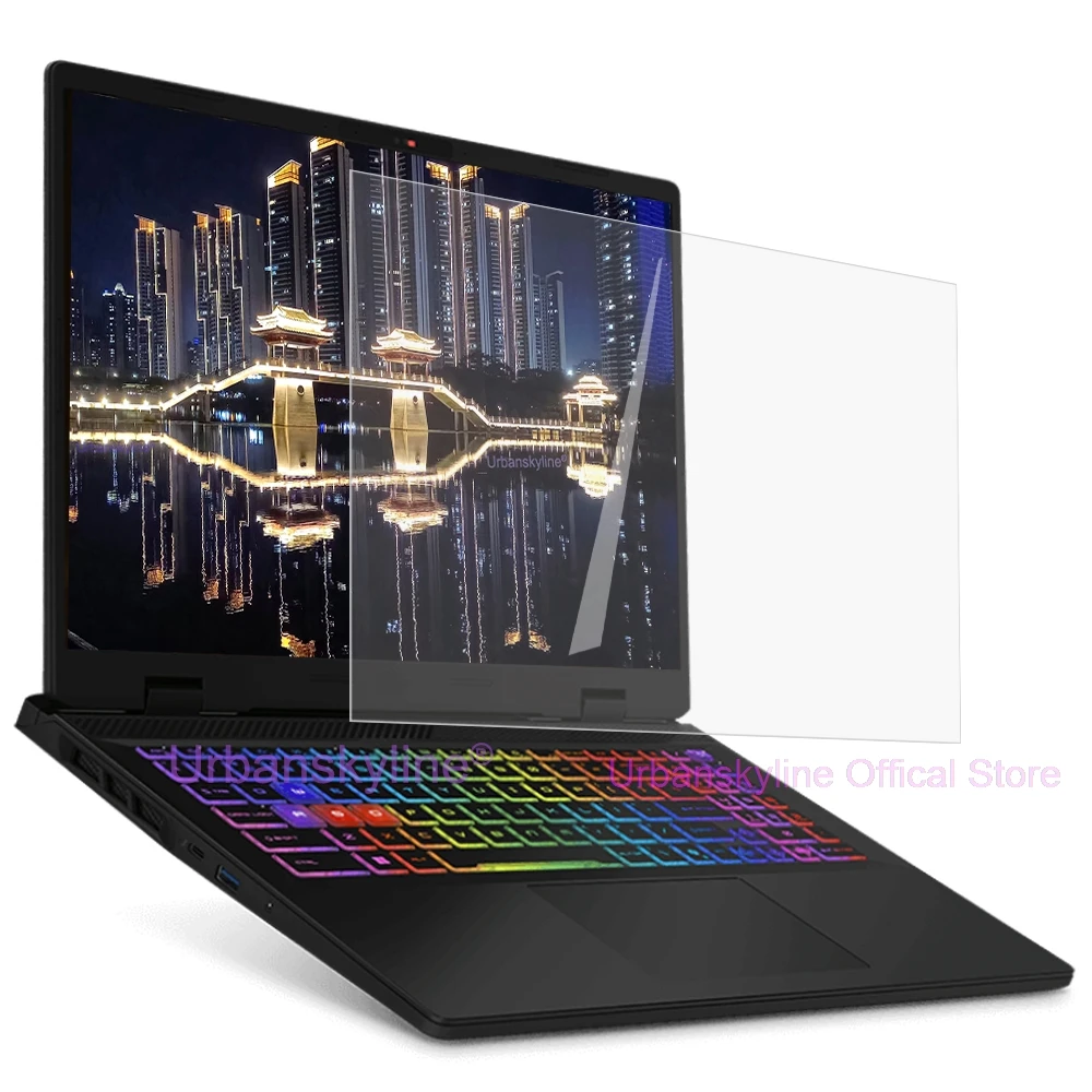 واقي شاشة لـ MSI Katana 17 A17 15 A15 AI GF66 GF76 HX B13U B13V B8V B14W واقي شفاف غير لامع طبقة جلد بلوري