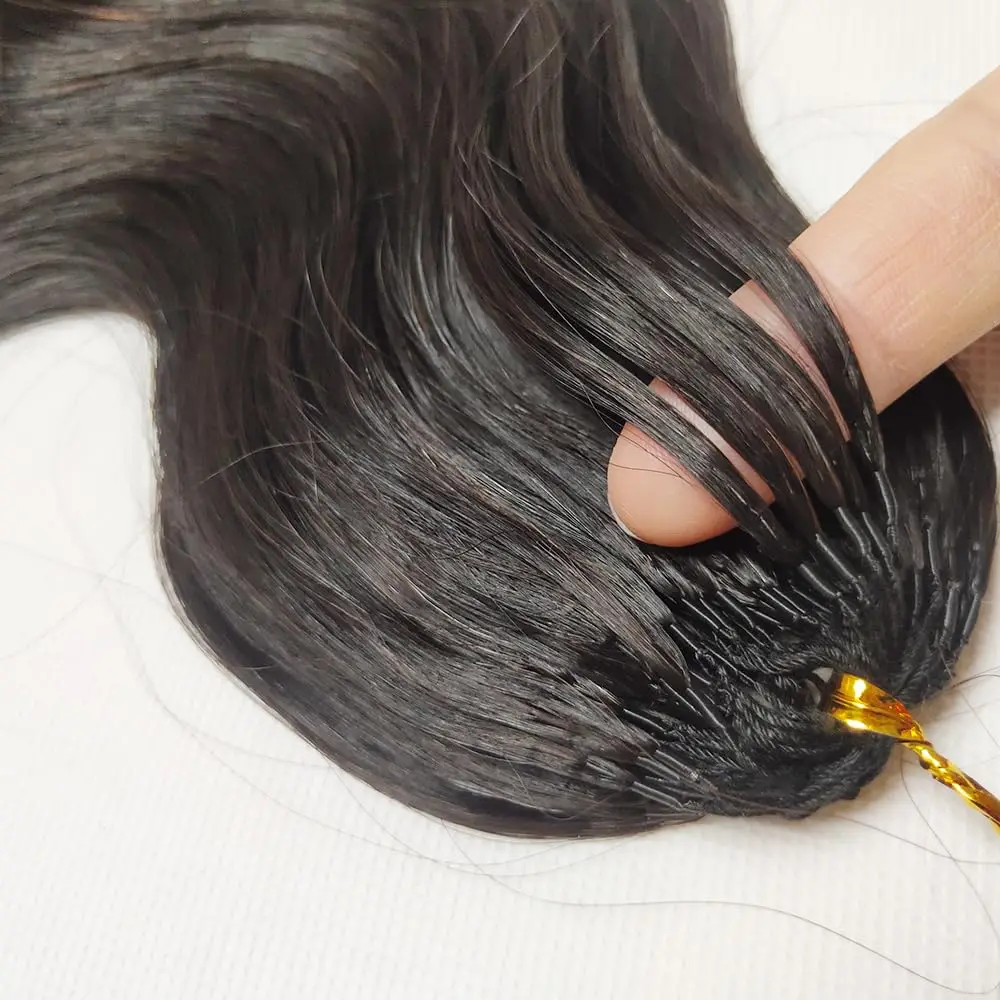 Knotless Pre Separated Crochet Human Hair Extensions Body Wave Brazilian Virgin Hair For Boho Braiding Hair Feather Extensions