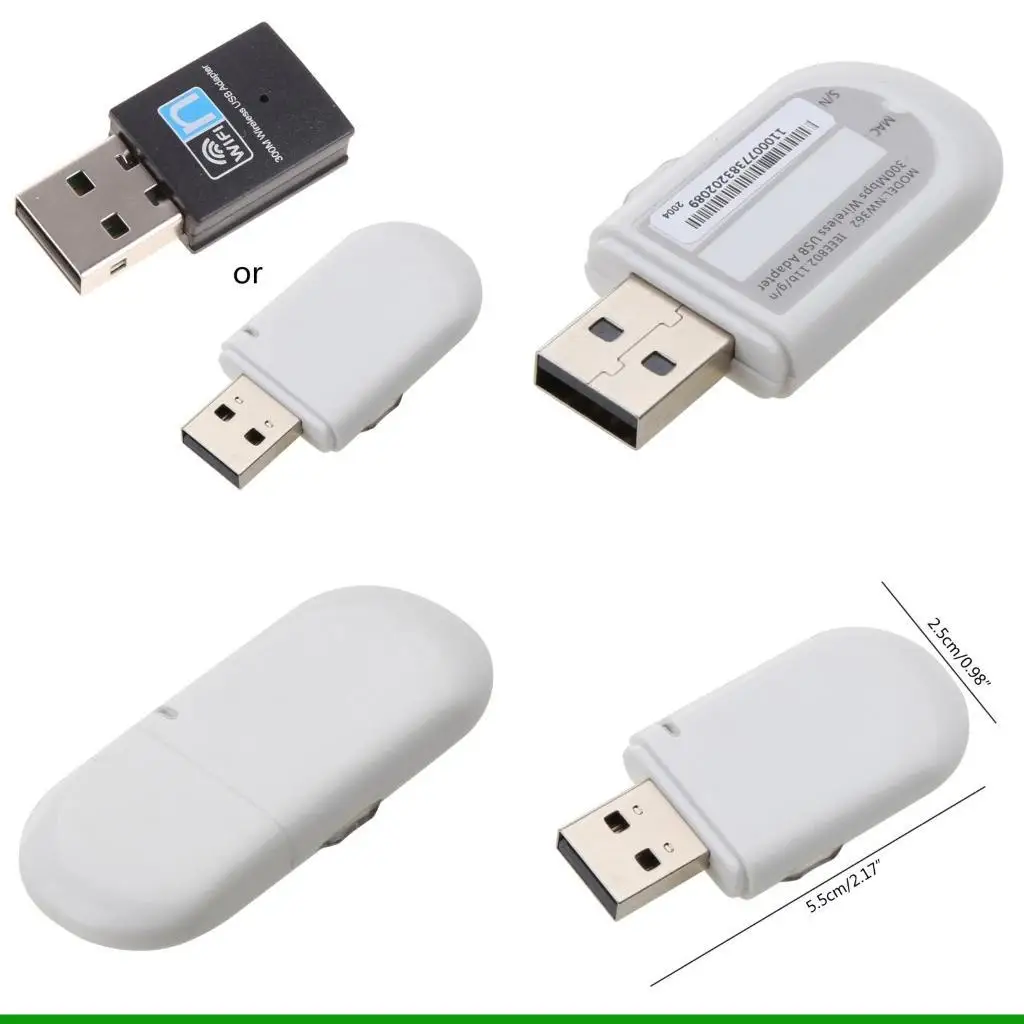 

U55C Mini USB Card RTL8192CU 300M Wireless Adapter WIFI Adapter For Hisense XT39 Television Laptop Desktop Computer