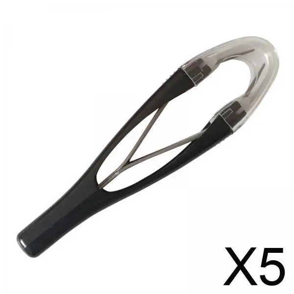 

Автоматический выдвижной пинцет для бровей из нержавеющей стали с наклонным кончиком, прецизионный зажим для удаления волос для профессионального салона красоты