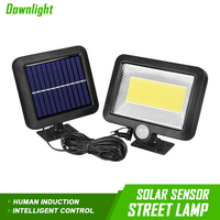 Downlight Solar Led Light Outdoor Wall Lamp Split Waterproof Panel 3 Modes PIR Motion Sensor Garden Patio Porch Garage Lighting