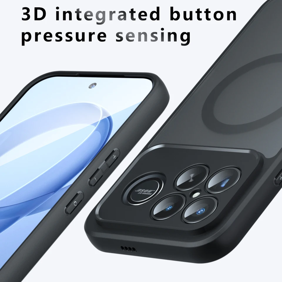 For Magsafe Magnetic Wireless Charging Case For Xiaomi Poco F8 Pro