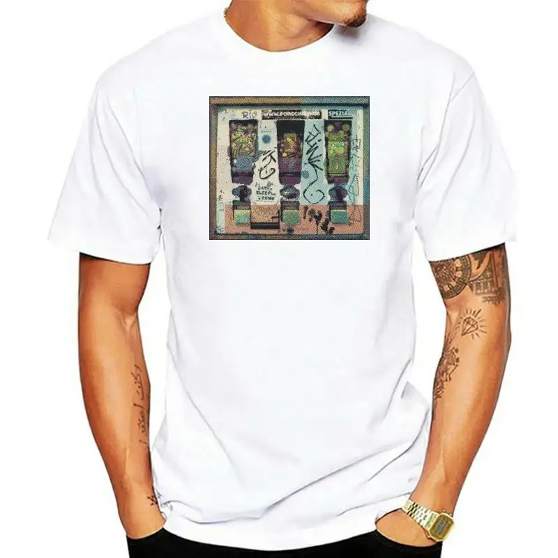 T-SHIRT chewing gum automat Print unisex shirt organic cotton fair wear unisex shirt men street art Berlin men t shirt