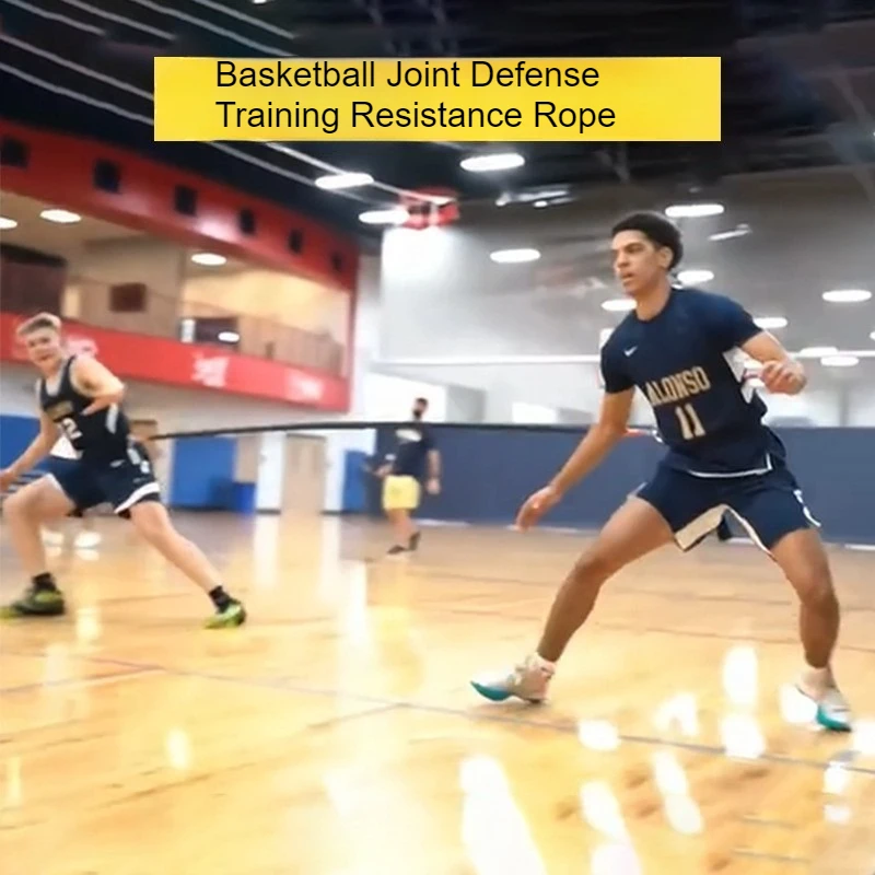 Adjustable Basketball Joint Defence Training Resistance Rope Portable Resistance Rope Durable Elastic Ropes Practice Sport Parts