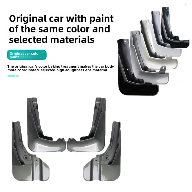 For GWM Wey 07 Lanshan Blue Mountain 2025-2026 Cai Intelligent Driving Edition Four-Wheel Fender Anti-Mud Sand Modification