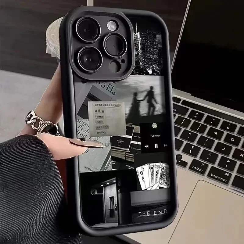 Daily Life Highlights Before Sunset For iPhone Case 16 15 14 13 12 11 Pro XR XS Max 7 8 Plus Shockproof Phone Y2K Girl INS Cover