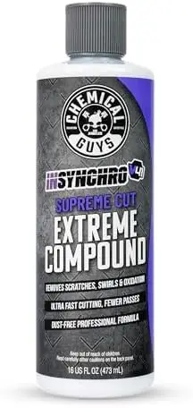 

Полировальная паста Chemical Guys Insynchro – Ультрасильное средство для удаления царапин и вихревых следов – Высокоглянцевое покрытие