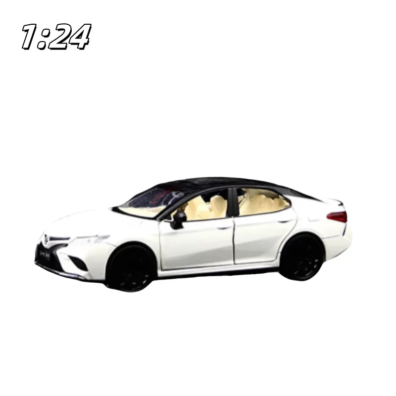 1:24 Toyota Camry diecasting alloy simulation static model, children\'s collection of decorative toys, holiday gifts for boys.