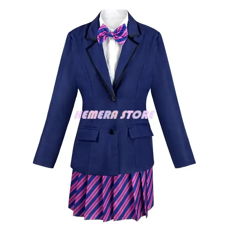 Anime Komi Can't Communicate Komi Shoko Cosplay Costume Outfits Shirt Tie Short Women Uniform Halloween Carnival Party Clothes