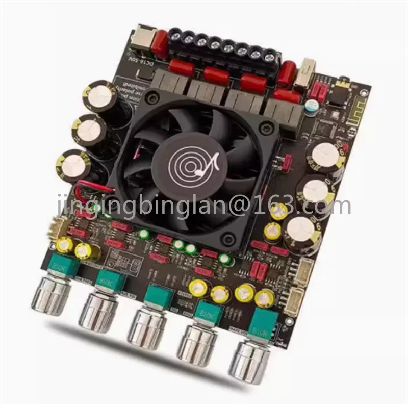 ZK-AS21P Wireless Digital Power Amplifier Board 2.1 Channel 300W + 300W + 600W Subwoofer TPA3255