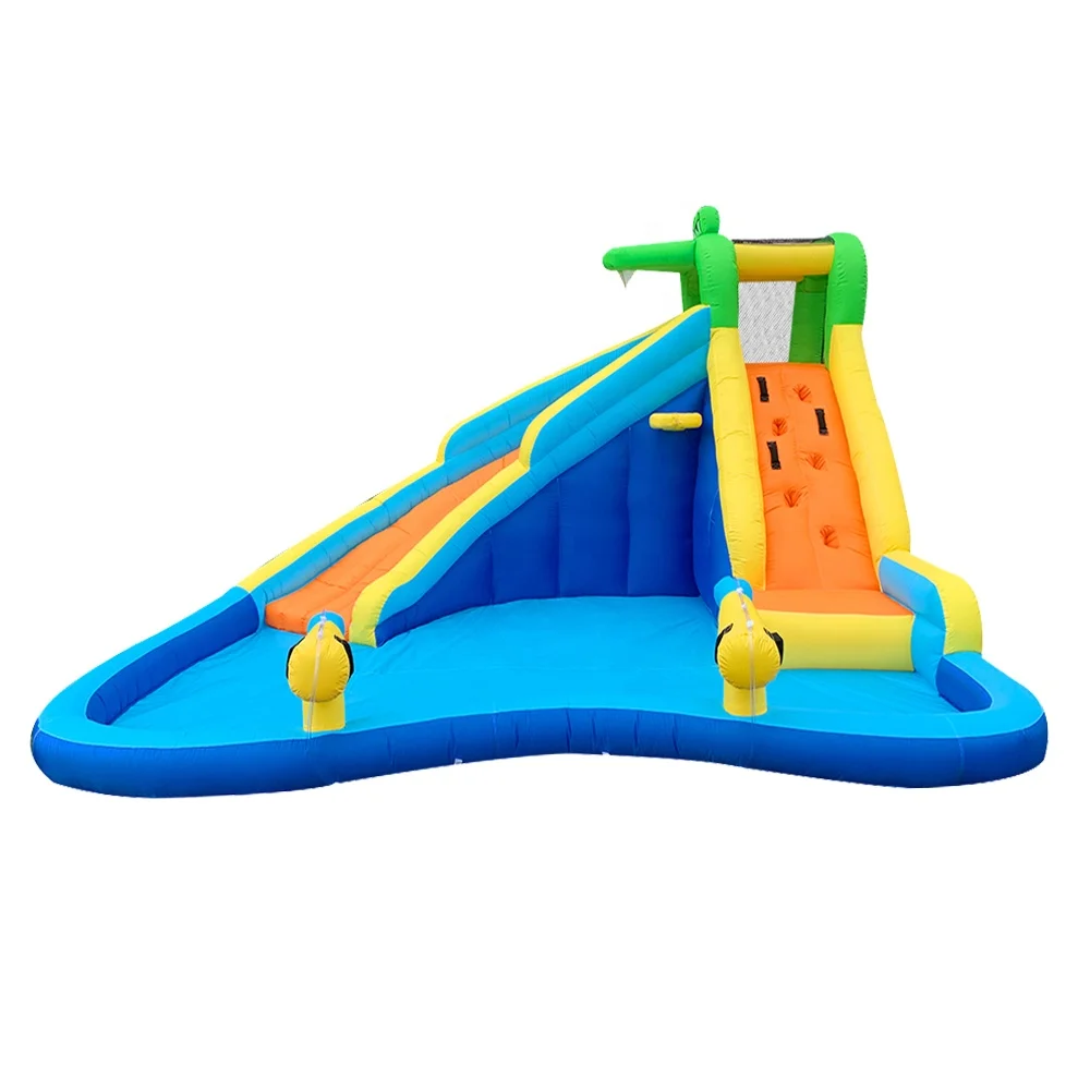 animal theme joy crocodile indoor outdoor  playing toy accessory inflatable water slide inflatable amusement park rock climbing