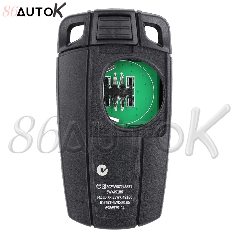 Car Remote Control Key for BMW CAS 3 System 1/3/5/7 Series X5 X6 E60 E61 E70 E71 E87 E90 Z4 46 Chip 315LP 315MHz 433Mhz 868MHz