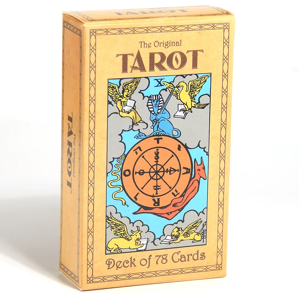 Tarot Cards Deck com guia para iniciantes, o original, Rider Waite