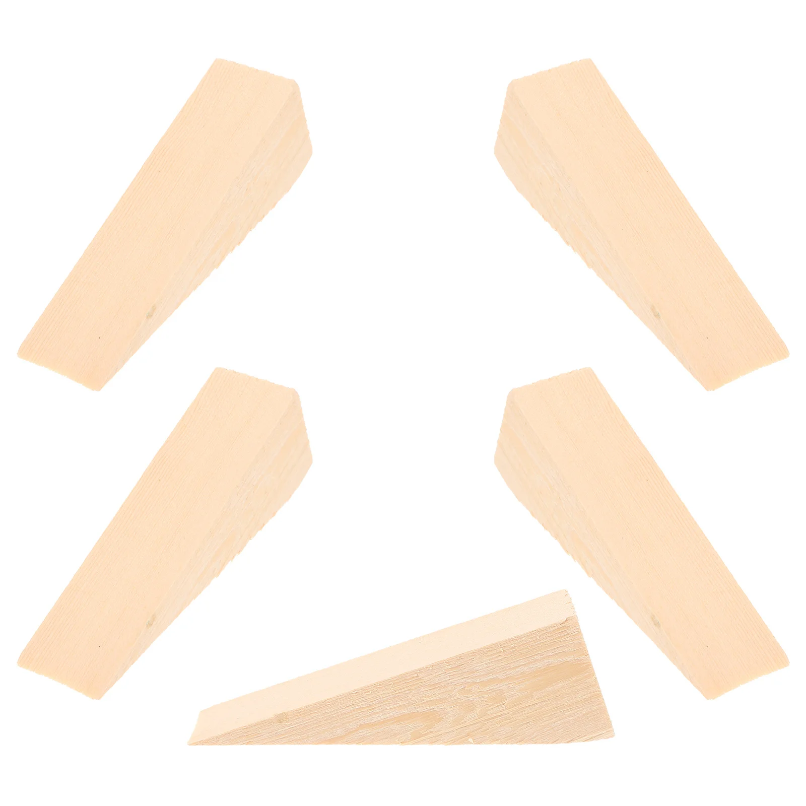 

5Pcs Wood Furniture Levelers Leveling Blocks Table Leg Levelers Chair Floor Stabilizers Wedges Shims for Leveling