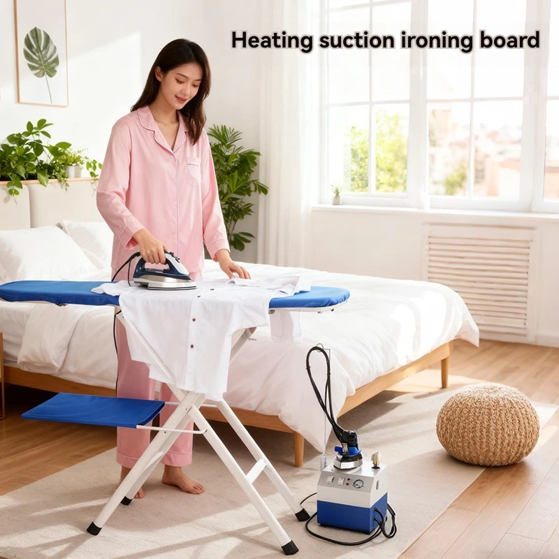 Inching heating self-priming ironing table, tabletop ironing board, dry cleaning shop ironing, garment factory ironing equipment