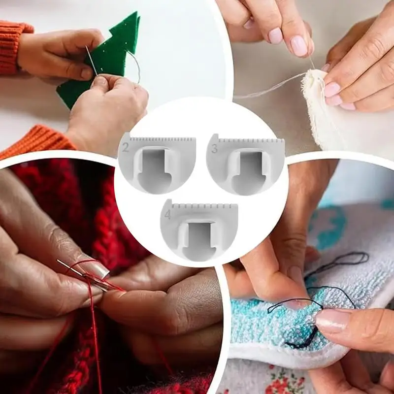 أداة خياطة الحواف قفل الحافة مجموعة قياس الخياطة مكونة من 3 قوالب قياس دليل مسطرة الإبهام للحرف اليدوية طبقات مستقيمة ومنحنية