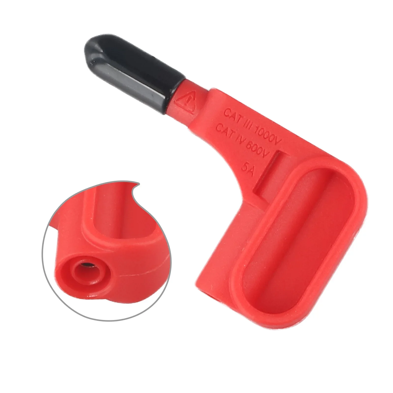 Probe Terminal Multimeter Head Magnetic Banana Plug Junction Box CAT III 500/1000V Nickel Plated Brass Solder-Free Connections