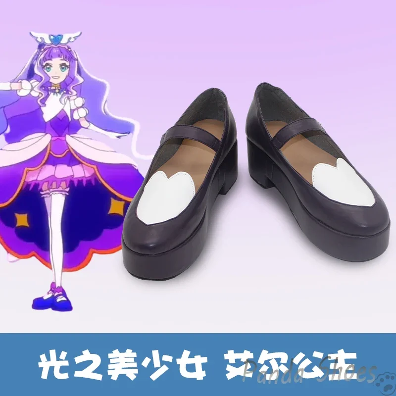 

Подвесная обувь для косплея Sky Ellee, аниме-игра, длинные сапоги, костюм для косплея в стиле комиксов, обувь для вечеринки на Хэллоуин