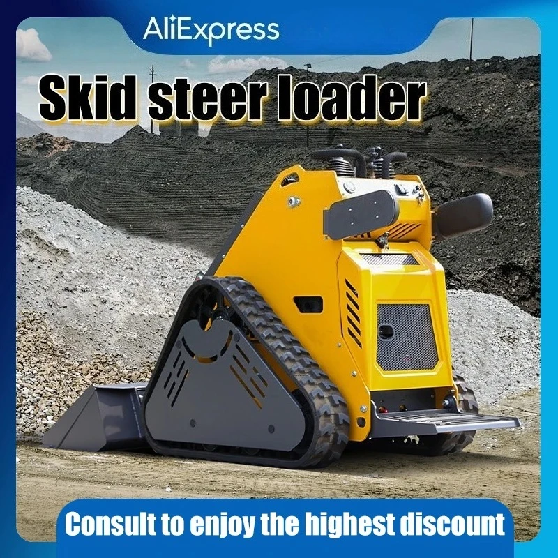 

Small Wheel Loaders Made in China Support Various Auxiliary Tools Custom Made Track Mini Wheel Loaders
