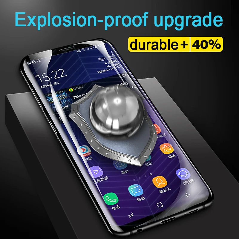 Hydrogel Film For Samsung Galaxy S8 S9 Plus S10Edge S10+ 5G Screen Protector Note8 Note9 Note10+ Soft HD
