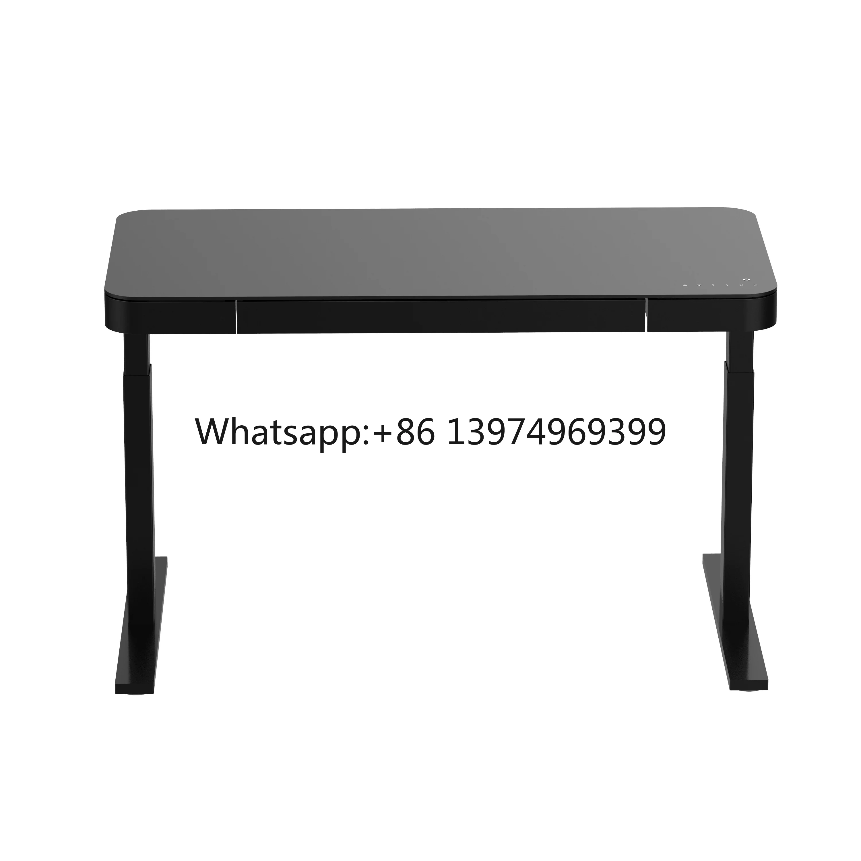 Modern Home Office Smart Motor Table Stangup National Business Furniture Heigh Adjustable Computer Electric Desk With Glass Top