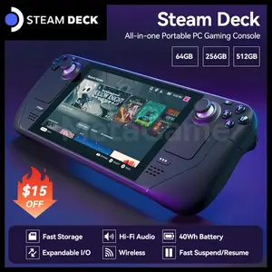 Console Portátil Valve Steam Deck 1010 Wi-Fi / Bluetooth 7