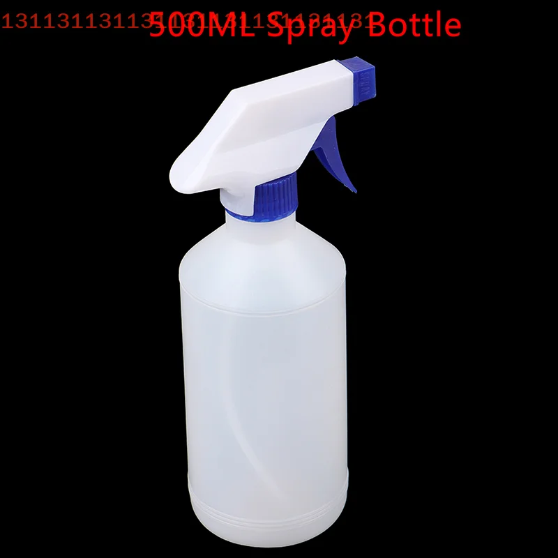 Pulverizador de garrafa de spray 500ml, botão manual, bico de rega, rega de plantas de jardim