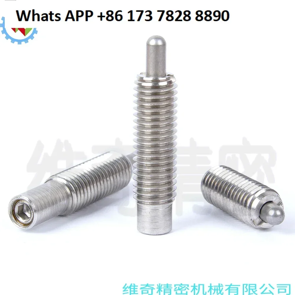 

5PCS Stainless steel spring plunger, spring top wire PJLW spring top pin, positioning post