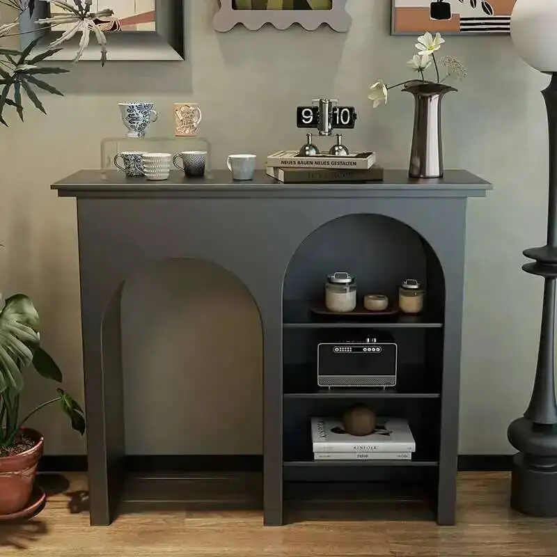 Minimalist Luxury Entrance Table Art Vintage Creative Cute Corner Table Narrow Modern Mesas Auxiliar Furniture Living Room
