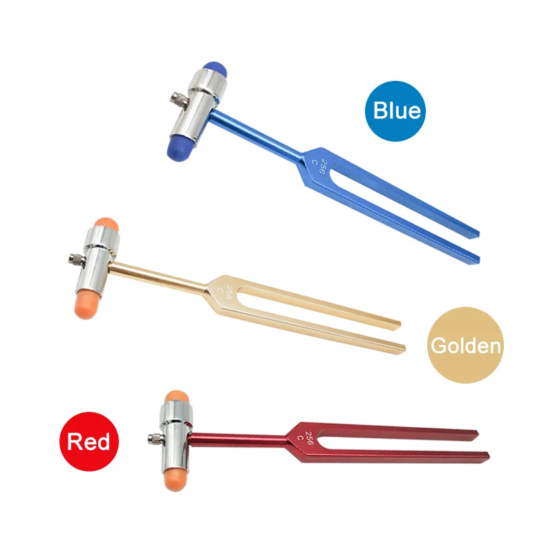 

128C 256C регулирующая вилка с фотометрическим молотком медицинский неврологический рефлекторный молоток из нержавеющей стали