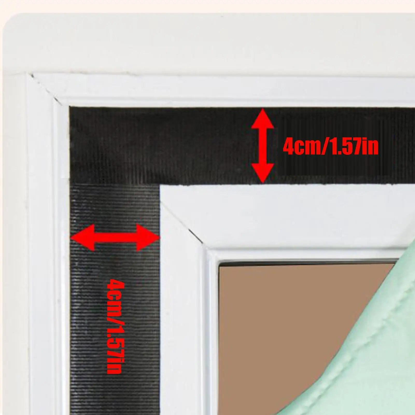 Insulated Door Curtains Thicken Windproof Magnetic Temperature Protection Barrier For Home Patio Room Protection Doorway Doorway