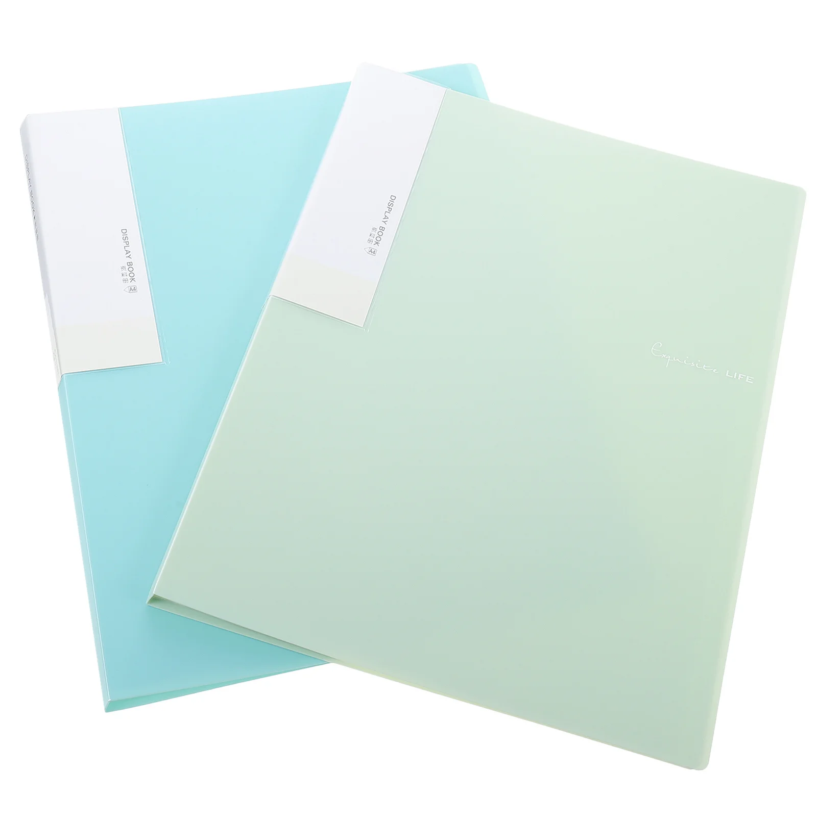 

2Pcs High Grade Plastic Music Folder Large Capacity Multi-Function File Binder for Documents Sheets Portable Student Office