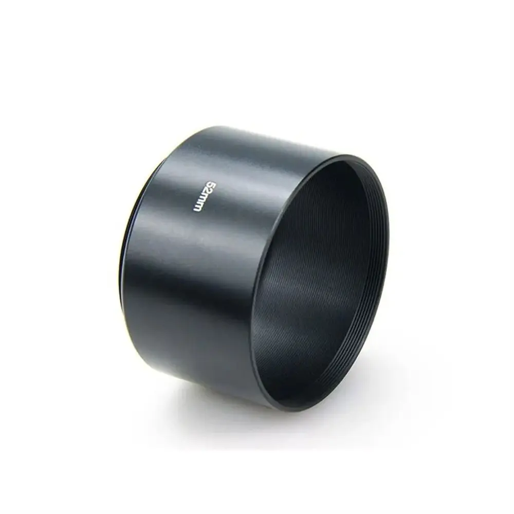 49mm 52mm 55mm 58mm 62mm 67mm 72mm 77mm Long Metal Lens Hood for Camera Lens Hood