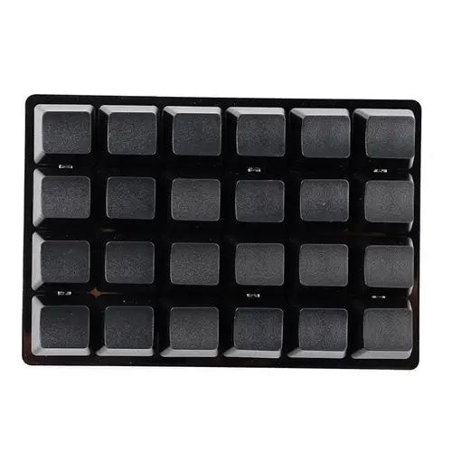 Imagen 2 del producto Mini teclado mecánico personalizado USB, 2/3/4/6/9/12/16/24 teclas, teclado para juegos, dispositivo Sayo, atajo, teclas programables Macro