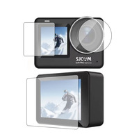 3pcs Clear Soft Film Lens Display Dual Screen Protector Protective Full Cover For SJCAM SJ11 Active/SJ10 Pro Action Sport Camera