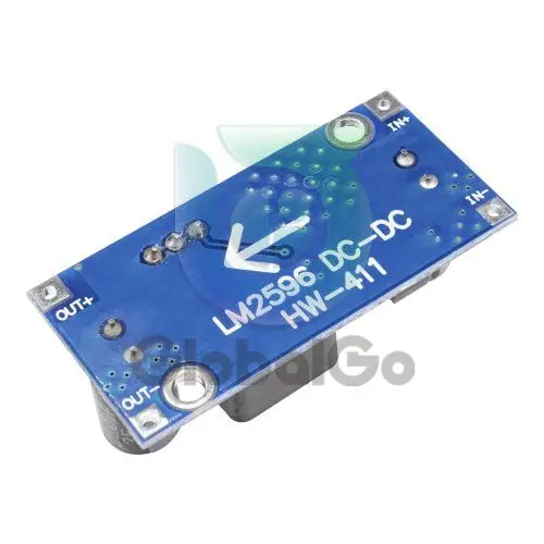 LM2596s DC-DC Adjustable step-down Power Supply Module 3.2V-35V to 1.25V-30V Voltage Regulator 24V 12V 5V 3V