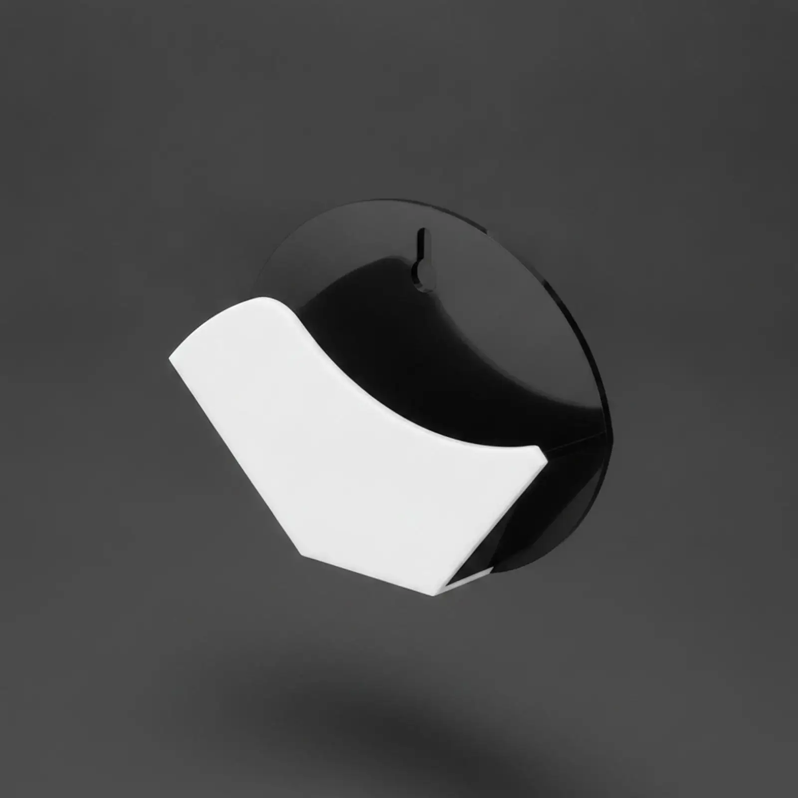 Coffee Paper Storage Rack Acrylic Wall Hanging Filter Holder for Pour over Coffee Station Countertop Organizer