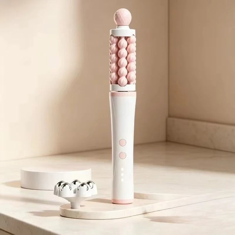 Multifunctional Handheld Roller Facial Massager 3D Wave Rotating Beauty Device Home Use
