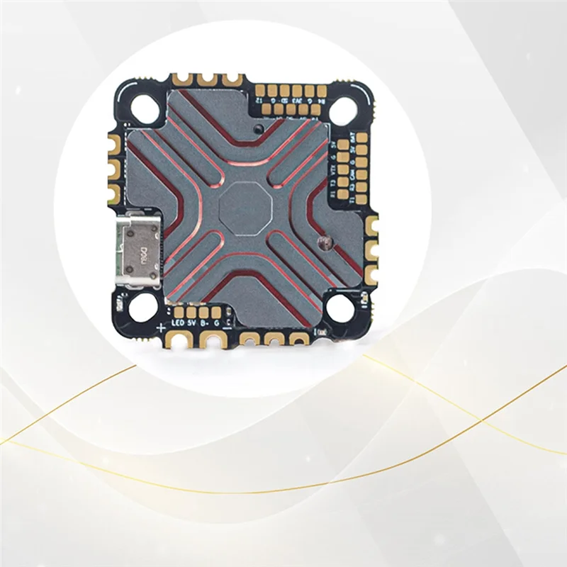 ABFN-F7 40A AIO وحدة تحكم في الطيران ESC لوحة متكاملة 4 ~ 6S ICM42688P مع بالوعة الحرارة ل FPV سباق الطائرات بدون طيار عبور الطائرات