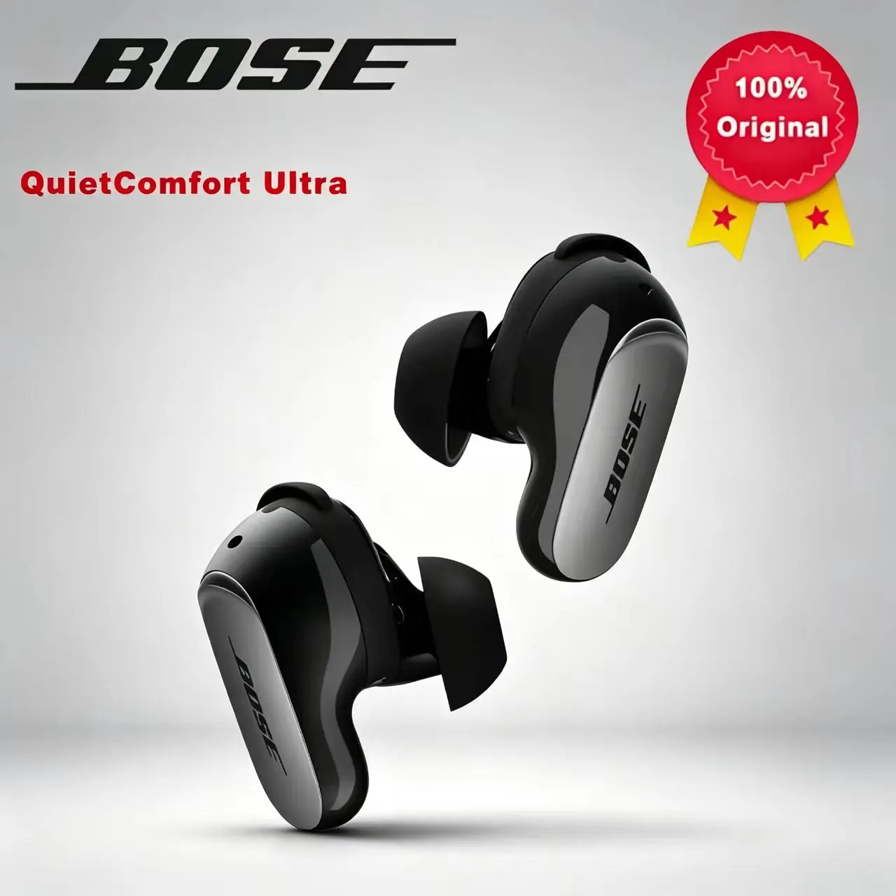 Bose QuietComfort Ultra Wireless Bluetooth Earbuds Spatial Audio Active Noise Cancelling In Ear Headphones