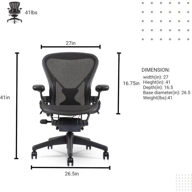 Aeron Chair by Highly Adjustable Graphite Frame with PostureFit Carbon Classic Medium AliExpress 1503
