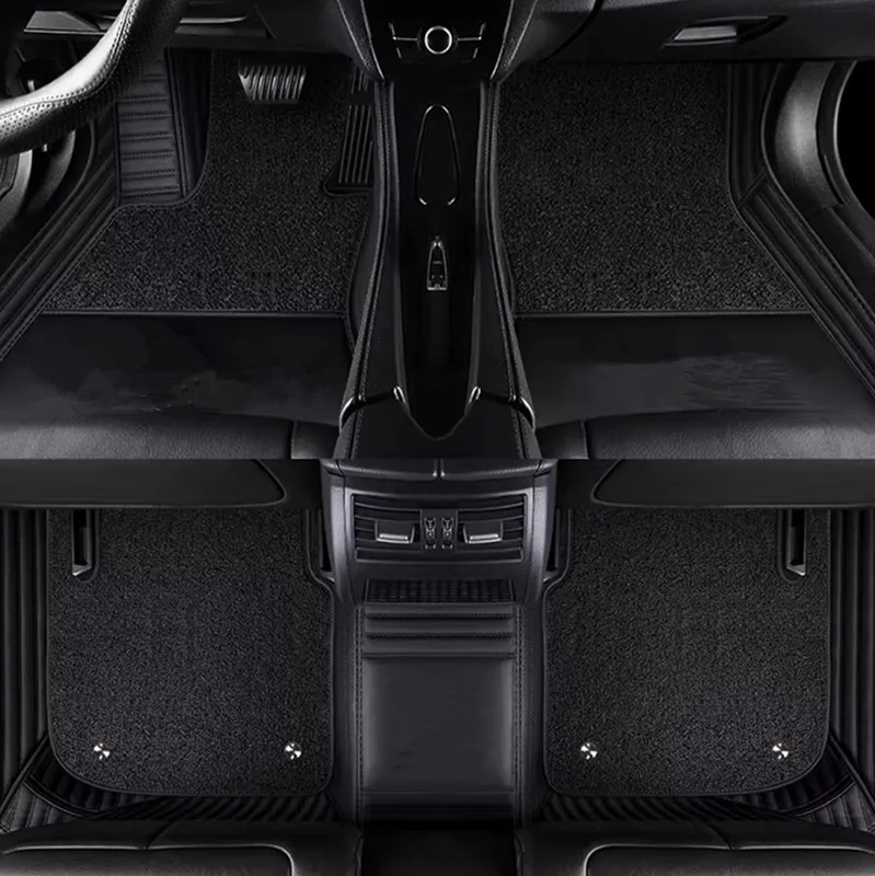 

Custom special car floor mats for KIA EV5 2026-2024 High quality rugs durable waterproof double layers carpets for EV5 2025