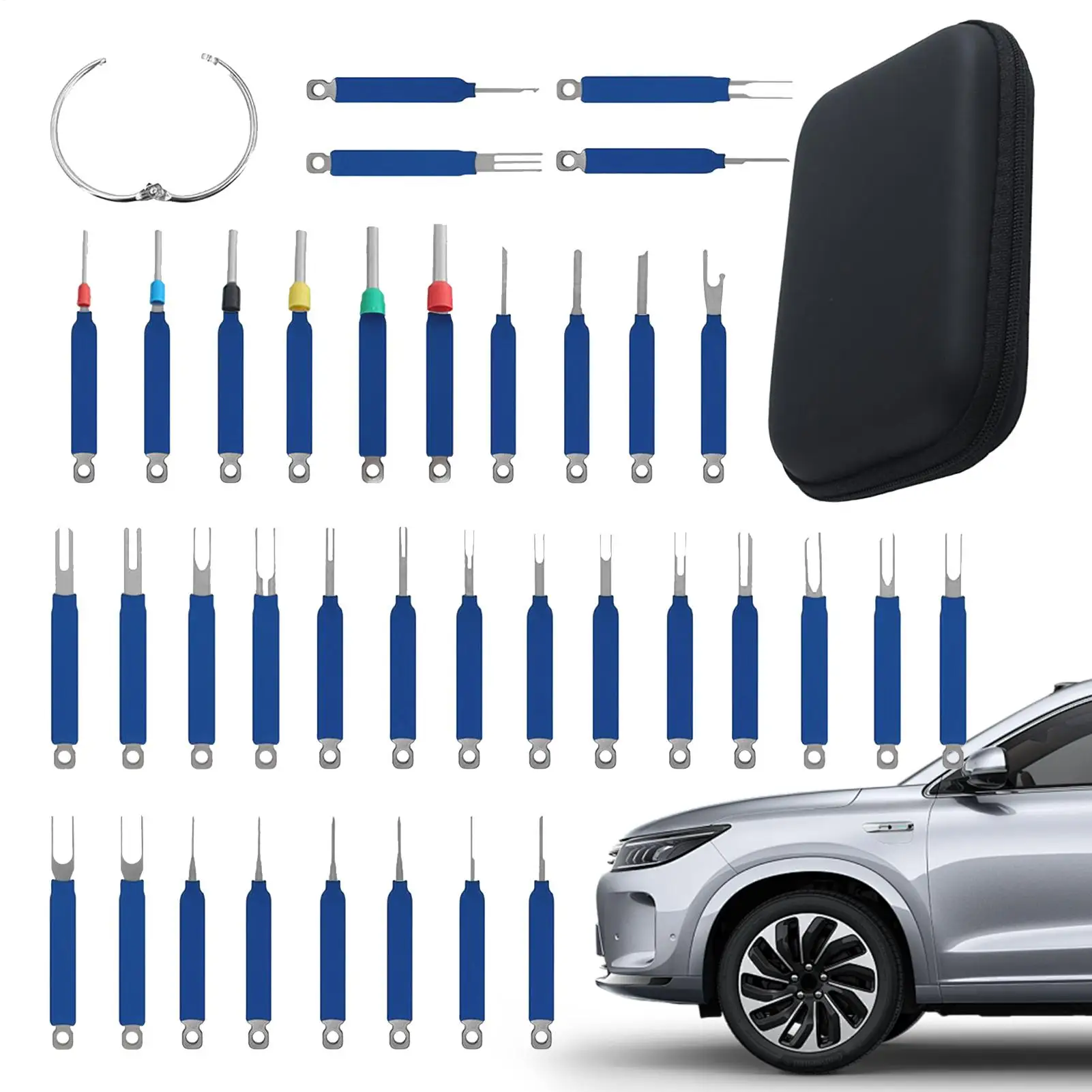 

Terminal Removal Tool Kit Wiring Harness Electrical Connector Remover Wire Connector Pin Extraction Tool For Wire Appliance