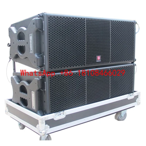 Line Array  Active and Passive Indoor Outdoor LA2122 Dual 12 Woofer 2Way Show Sound System Equipment Amplifiers Speaker